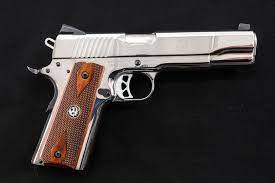 ruger sr1911 45 acp pistol high polish