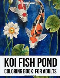 Her instagram account @kellylahar gets updated regularly and it's a pretty popular one for colored pencil drawings. Koi Fish Pond Coloring Book For Adults Japanese Carp Fish Tropical Gold Fish In Zentangle Sketches Mintz Rachel 9781727633726 Amazon Com Books