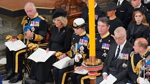 seating chart for the queen s funeral