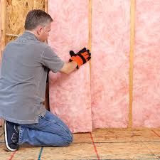 how to install insulation in open walls