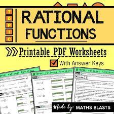 Rational Equations Worksheets Made By