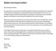30 salary increase letter sles