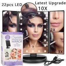 led light makeup mirror l kit
