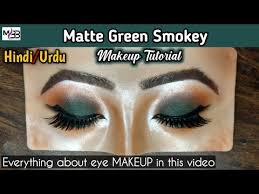 easy smokey green eye makeup tutorial