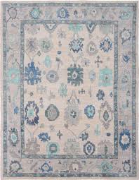 hand knotted afghanistan oushak