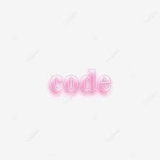 texto png dibujos código rosado