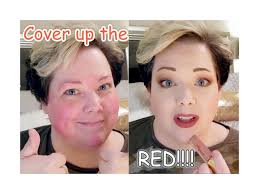 rosacea 5 minute makeup tutorial for