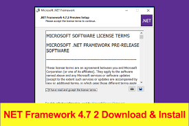 net framework 4 7 2 install