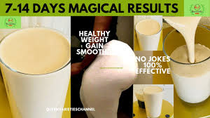 drink 2x daily gain weight fast