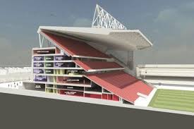 The new main stand has also added some further hospitality areas to the stadium. Designs Of Liverpool Fc S New Stadium Arabianbusiness