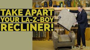 how to remove your la z boy recliner s