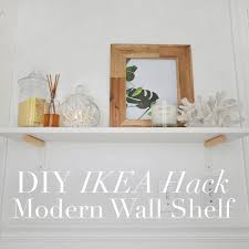 Diy Ikea Modern Wall Shelf