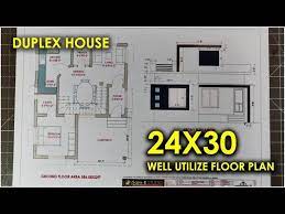 24x30 Duplex House Plan 24x30 Ghar Ka
