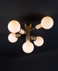 Whether you choose a bold statement piece or a minimalist design, your lighting fixture will help tell your room`s story while providing light to comfortably perform tasks and move through the space safely. Flush Ceiling Light Connaught Multi Bulb Ceiling Light In 4 Finishes