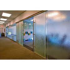 interior glass wall partition for