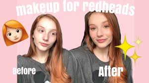 easy makeup for redheads w brown eyes