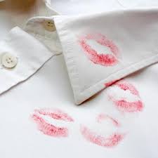 remove lipstick stains from clothing