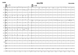 Bigband Chart Walzter In Memory Of Walter Schoen Jonas