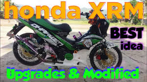 honda xrm 110 125 best upgrades and