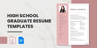high graduate resume templates