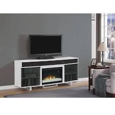 Enterprise White Electric Fireplace W