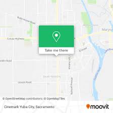 how to get to cinemark yuba city by bus