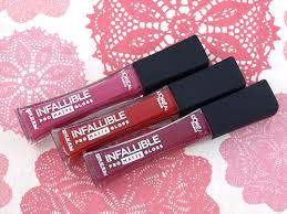 l oreal infallible pro matte gloss in