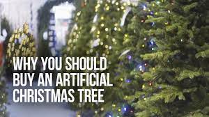 why an artificial christmas tree