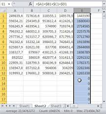 Formula To An Entire Column In Excel