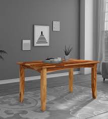 Biscay Solid Wood 6 Seater Dining Table