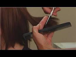cut hair with thinning scissors