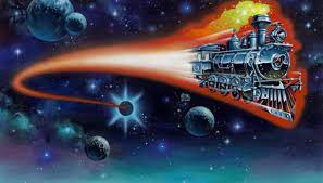 The Celestial Steam Locomotive – Clyde Caldwell Online