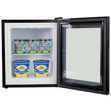 Counter Top Glass Door Display Mini Freezer