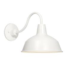 Asher Small Outdoor Wall Light White