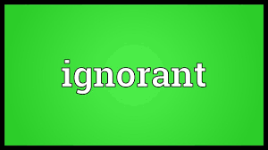 نتیجه جستجوی لغت [ignorant] در گوگل