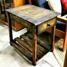 6 Pallet Side Table Ideas End Table