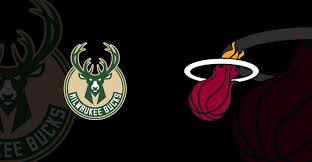 Milwaukee Bucks Vs Miami Heat Americanairlines Arena
