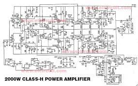 Amplifier 2000w audio power amplifier 2000 watts power amplifier circuit diagram. Powerful 2000w Power Amplifier Class H Electronic Circuit