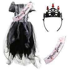 s undead prom queen costume i