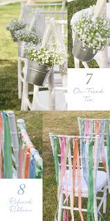 8 beautiful diy wedding chair decorations