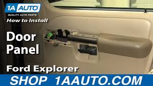 Our comparison will help you narrow down to the trims that. How To Replace Front Door Panel 01 05 Ford Explorer Sport Trac Youtube