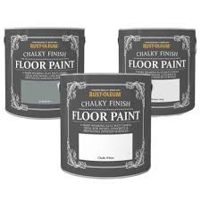 rust oleum chalky finish floor paint