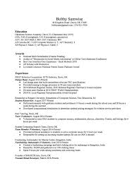 High School Resume How To Write The Best One Templates