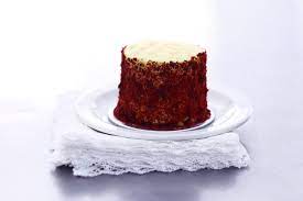 Red Velvet Baked Cheesecake 180 Degrees Catering Confectionery gambar png