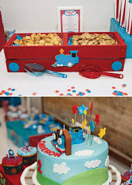 train themed party 2nd birthday