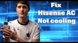 hisense air conditioner is not cooling