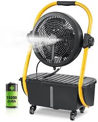 Geek Aire Battery Operated Misting Fan