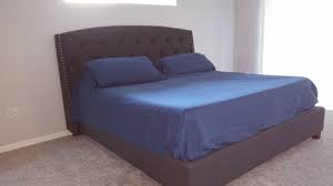 What Color Bedding For Dark Grey Headboard