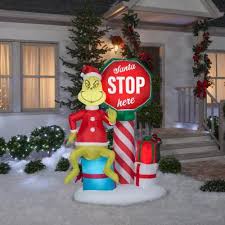Well you're in luck, because here they come. The Grinch Christmas Inflatables Outdoor Christmas Decorations The Home Depot