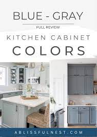best blue gray kitchen cabinet colors